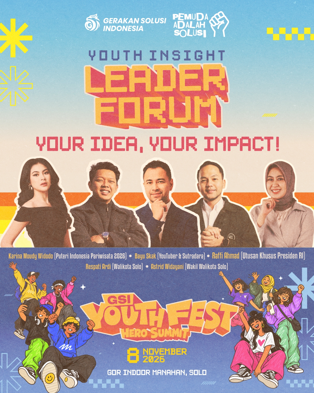 Flyer GSI Youth Insight Leader Forum
